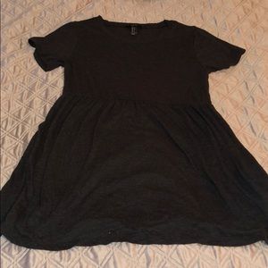 Grey forever 21 t shirt dress